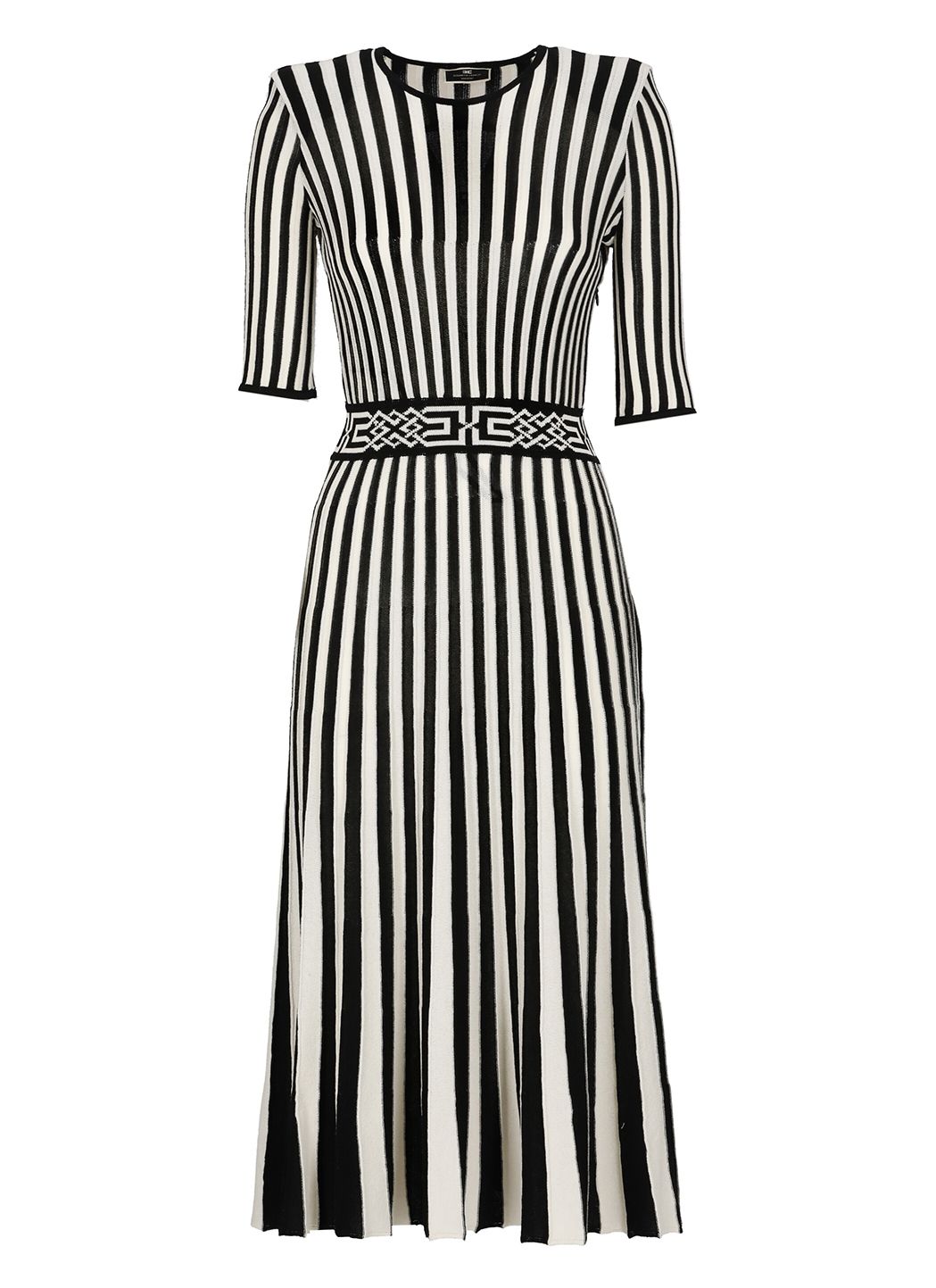Midi striped dress