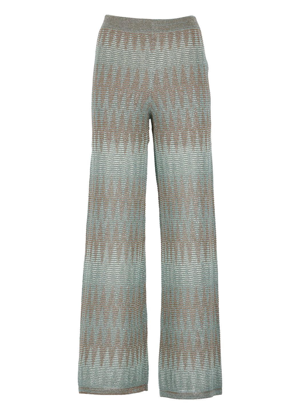 Pants with lurex details