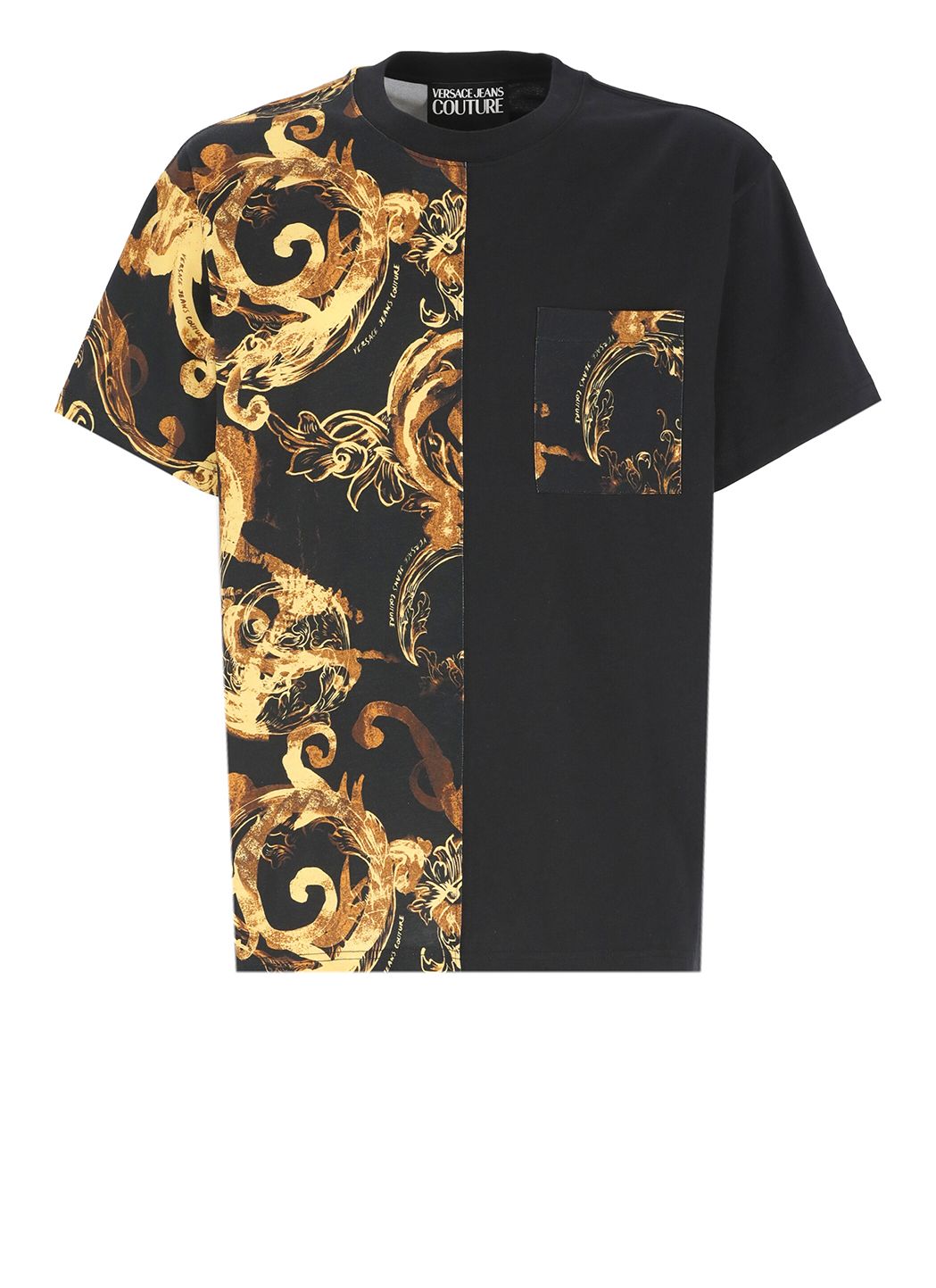 T-shirt with Baroque print