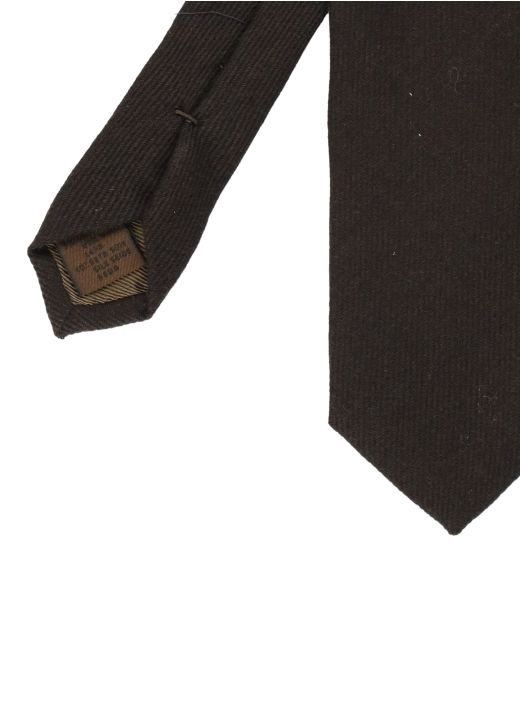 Cravatta in seta e lana