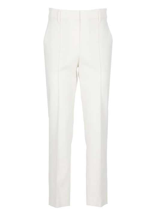 Cotton skinny trousers