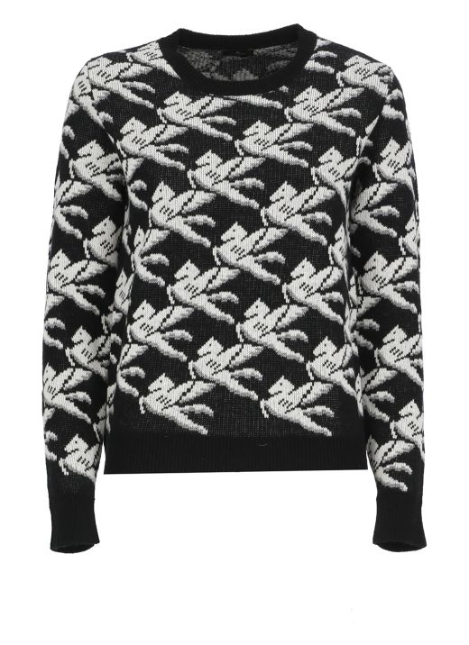 Sweater with Pegaso pattern