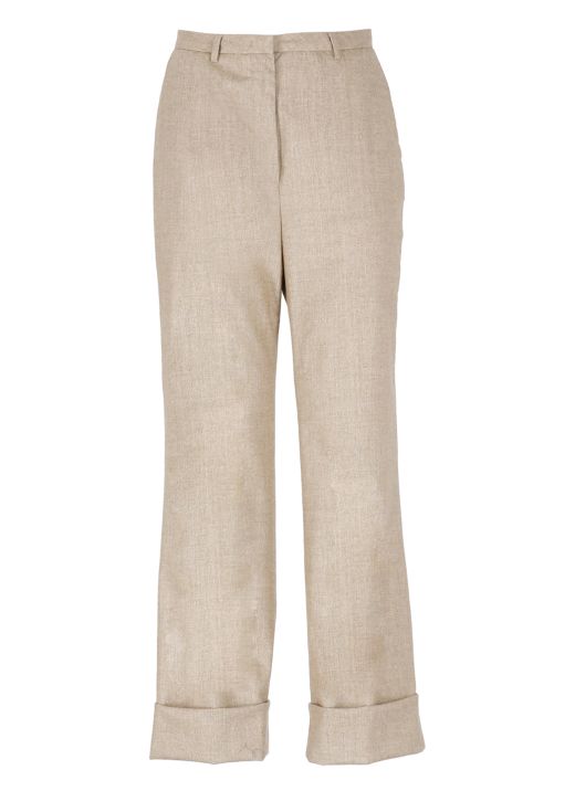 Pantaloni in lana vergine