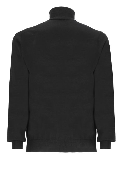 Wool silk and cashmere blend sweater