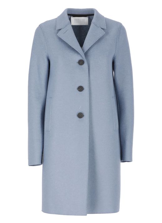 Wool one breasted coat