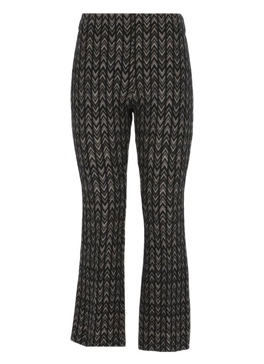 Wool and cashmere pants