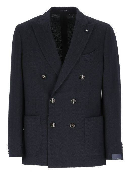 Wool and cotton blend jacket