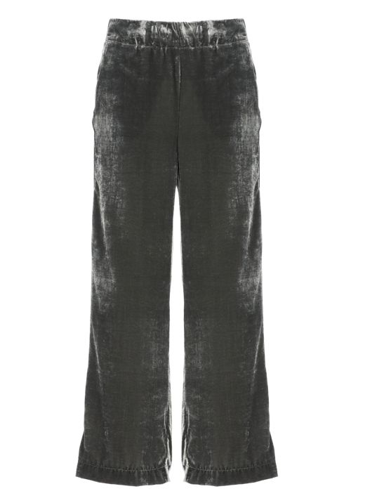 Chenille trousers