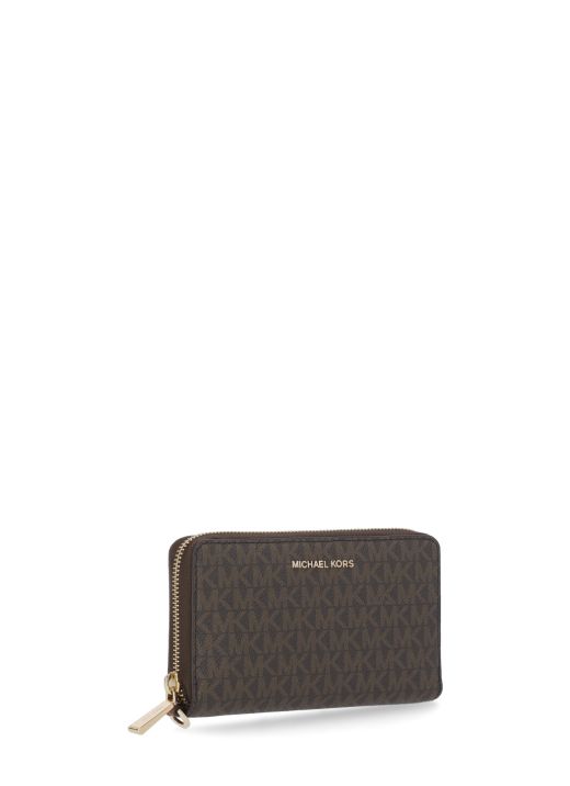 Continental wallet with logo