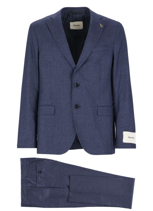 Completo giacca e pantalone in lana vergine