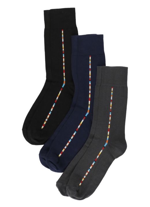Signature Stripe socks set