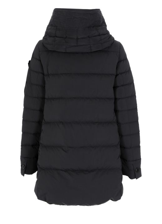 Itoca long down jacket with fur