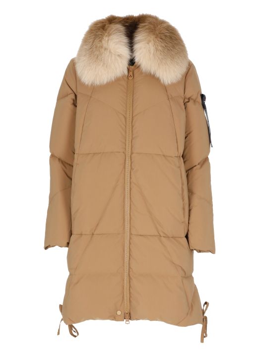 Parka with fur