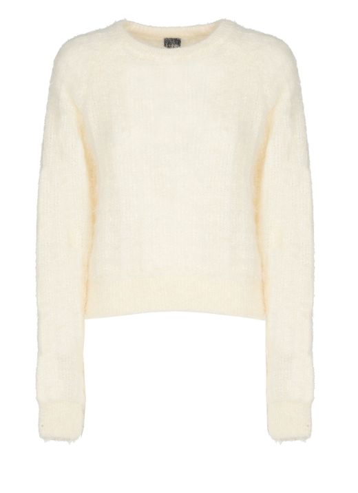 Sweater with lurex details