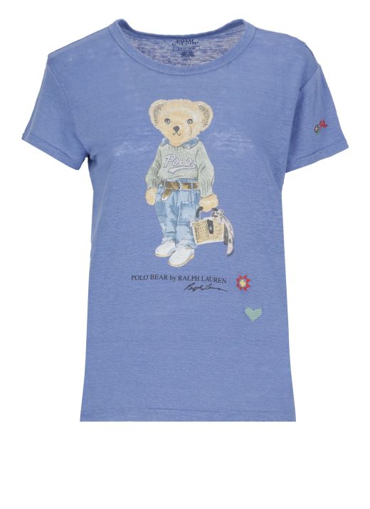 Linen Polo Bear t-shirt