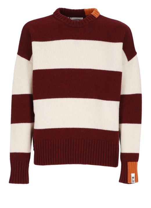 Wool striped sweater