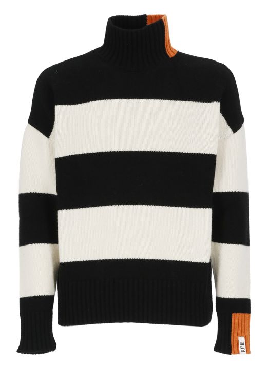 Wool striped sweater