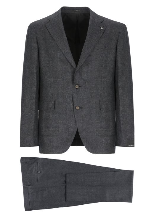 Virgin wool two-piece suit