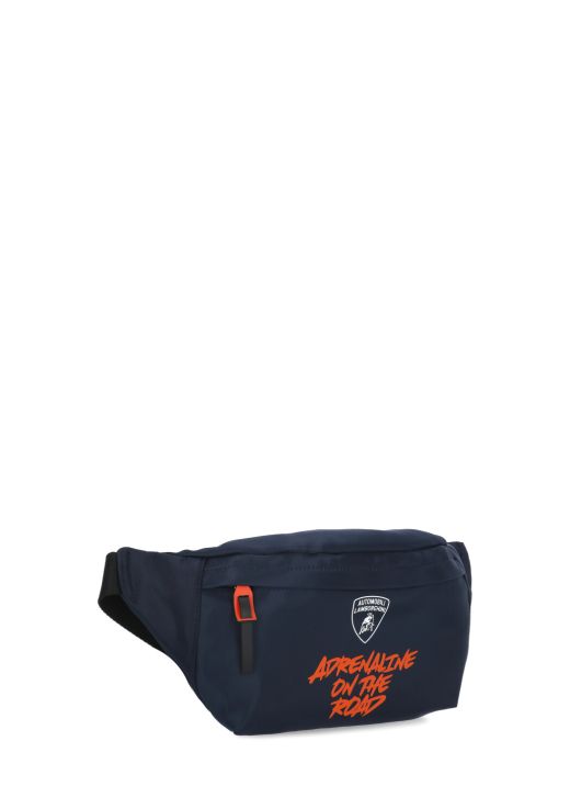 Pouch bag with logo