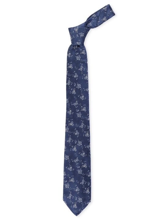 Cravatta con ricami