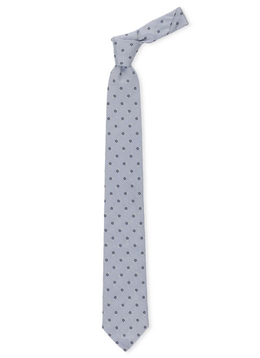 Cravatta con ricami