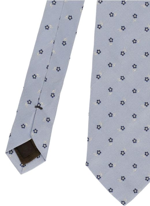 Cravatta with embroideries