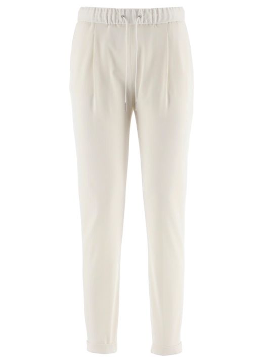 Elastic relaxed pants