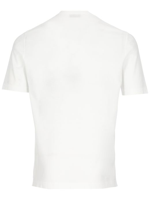 Crepe cotton t-shirt