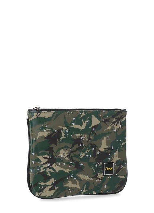 Camouflage pochette bag