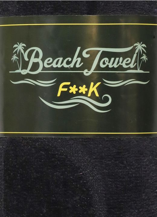 Terry beach towel