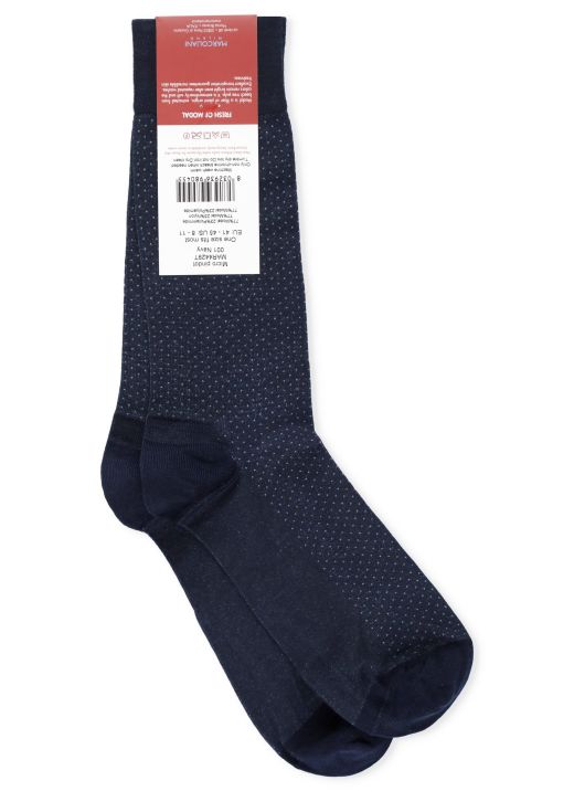 Micro Pindot socks