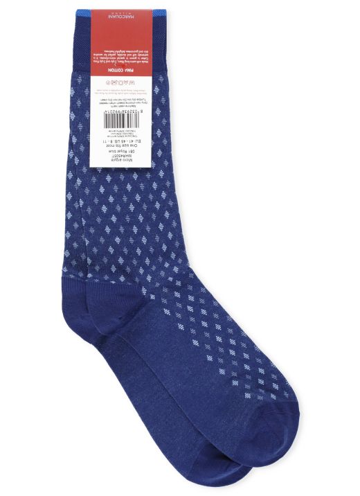 Micro Argyle socks