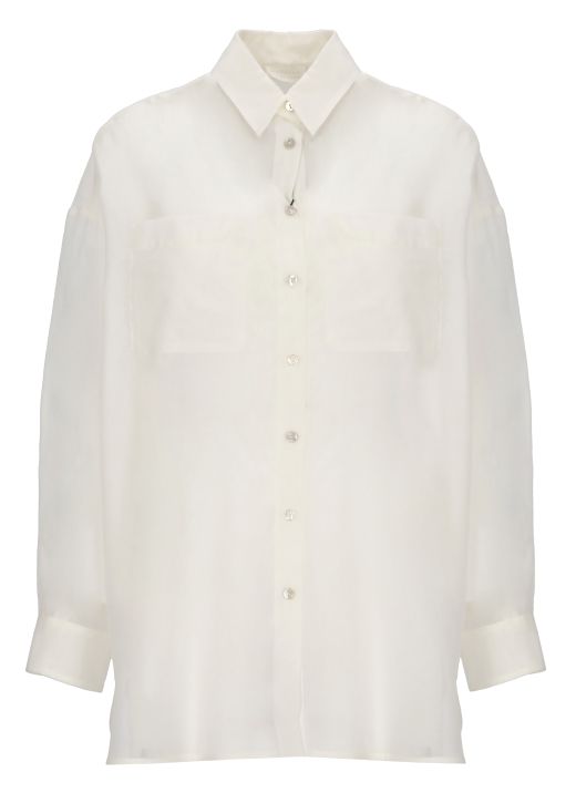 Cotton and silk shirt