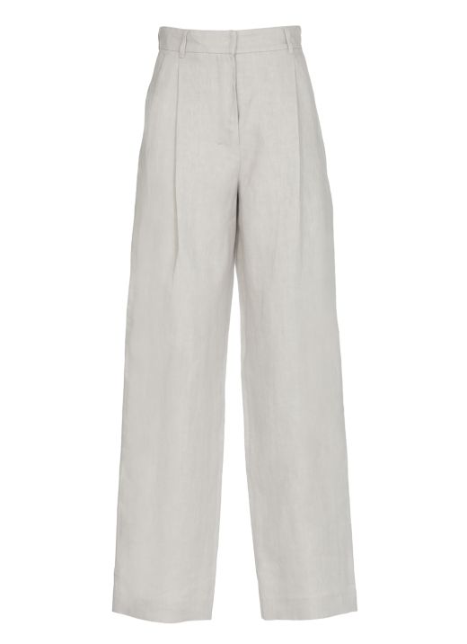 Linen canvas trousers