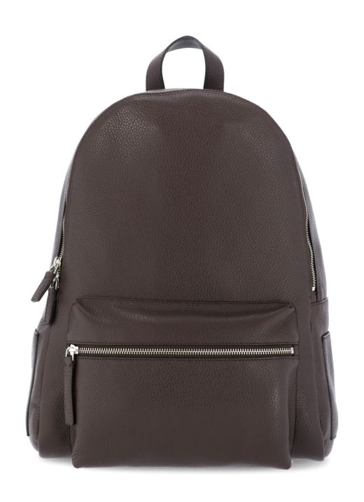 Micron Deep leather backpack