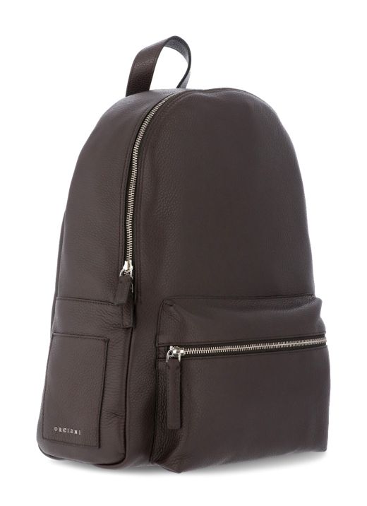 Micron Deep leather backpack