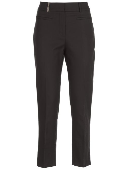 Tailored straight trousers