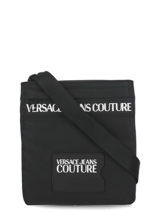 Shoulder bag with logo