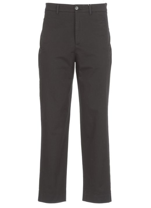 Twill stretch trousers
