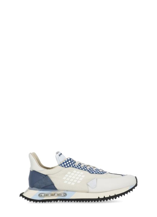 Space Race Wing Canvas Check sneakers