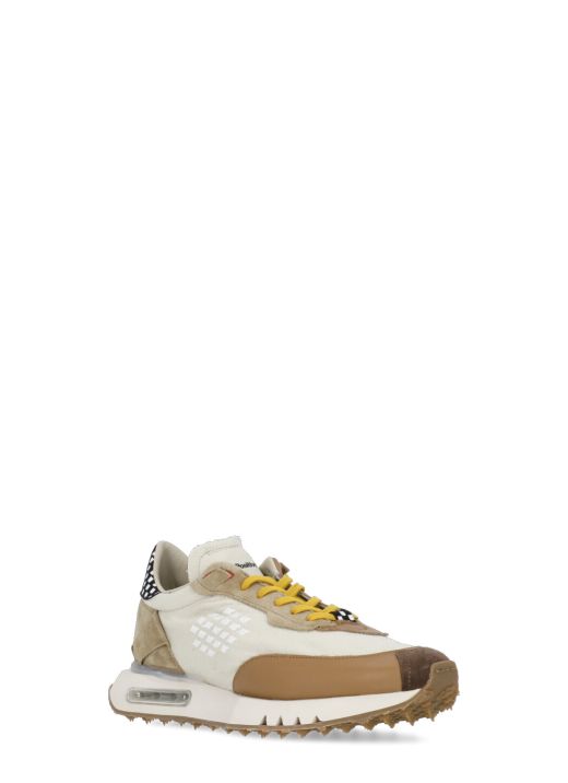 Space Race Wing Canvas Check sneakers