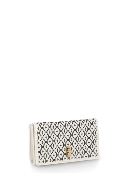 Wallet with monogram