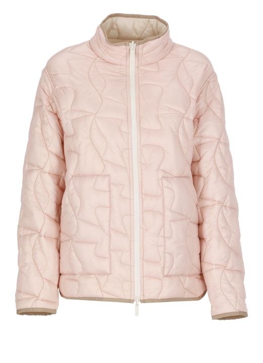 Reversible quillted padded jacket