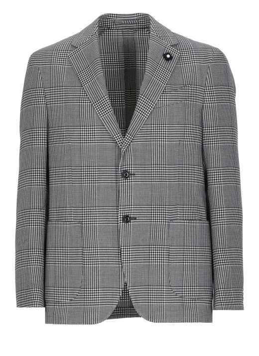 Wool and cotton blend jacket