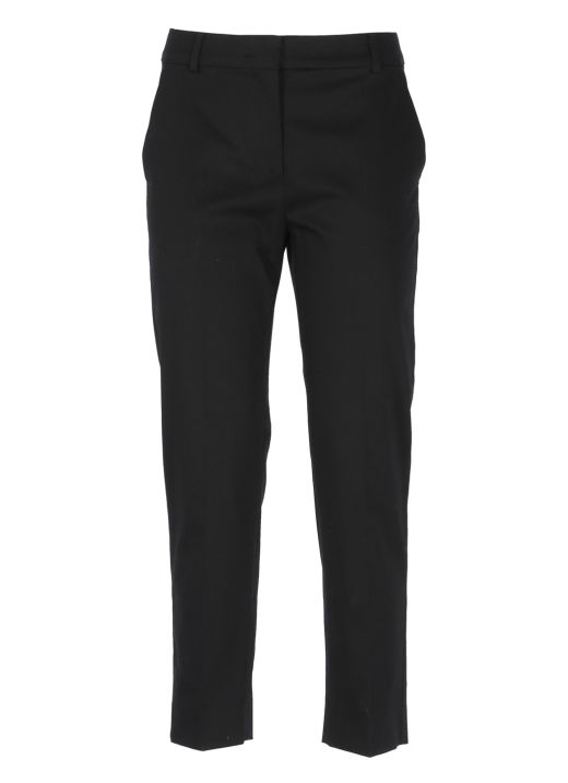 Skinny cotton trousers