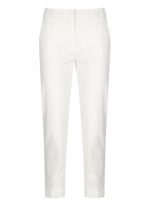 Skinny cotton trousers