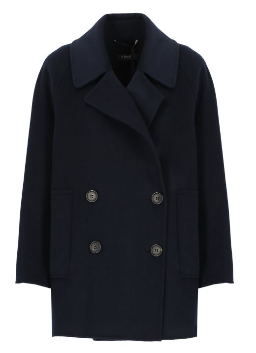 Wool doublebreasted coat