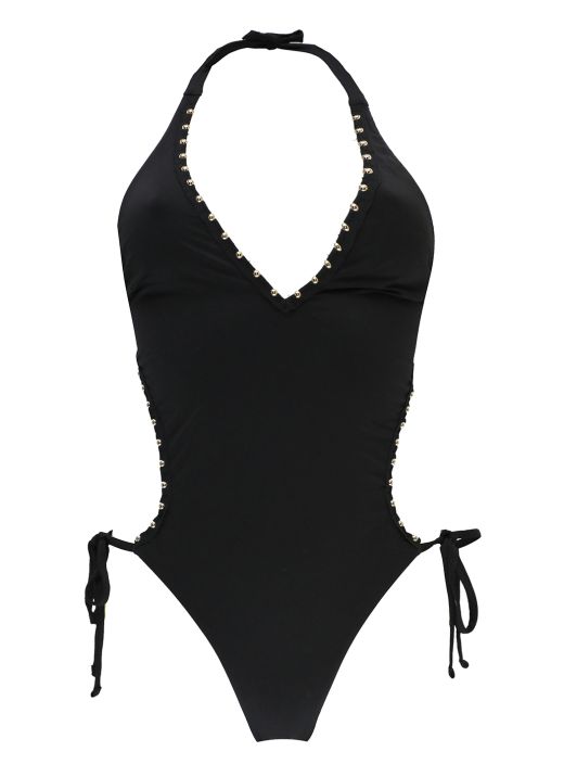 Swimsuit with studs