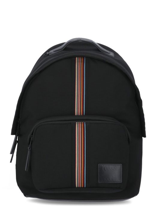 Signature Stripe backpack