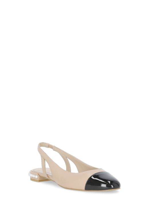 Pearl Slingback ballerina shoes
